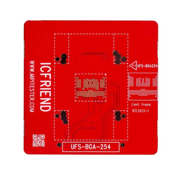 Icfriend UFS & eMMC Socket PCB – 297, 2-in-1, 5-in-1, 153 F64, 254 & 4-in-1 Models