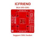 Icfriend UFS & eMMC Socket PCB – 297, 2-in-1, 5-in-1, 153 F64, 254 & 4-in-1 Models
