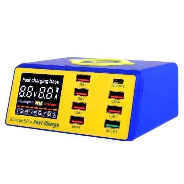 MECHANIC iCharge 8 Pro 8USB Wireless Charger