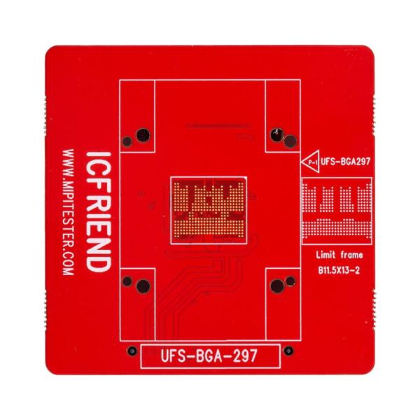 Icfriend UFS & eMMC Socket PCB – 297, 2-in-1, 5-in-1, 153 F64, 254 & 4-in-1 Models