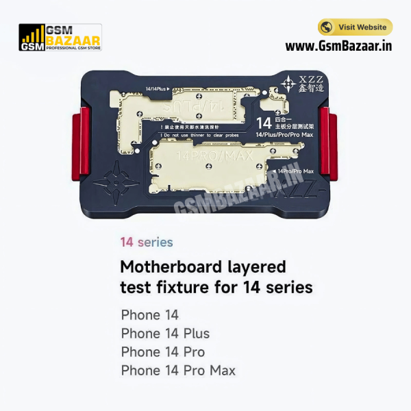 XZZ Motherboard Layered Testing Frame for iPhone X to 16 Series
