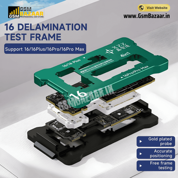 XZZ Motherboard Layered Testing Frame for iPhone X to 16 Series