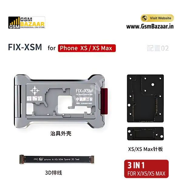 XZZ Motherboard Layered Testing Frame for iPhone X to 16 Series