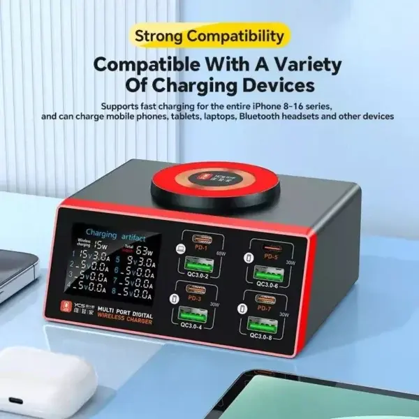 YCS S600 Magnetic Wireless Charging