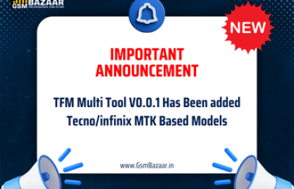 TFM Multi Tool V0.0.1 Has Been added Tecno/infinix MTK Based Models