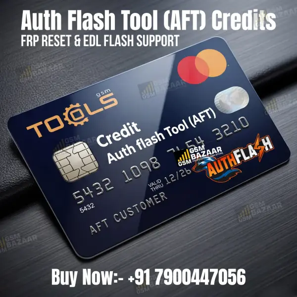 Auth Flash Tool (AFT) Credits – FRP Reset & EDL Flash Support
