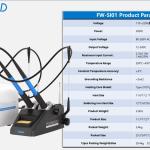 FW-SI01 Double Station Soldering Station (210/245 Handles)