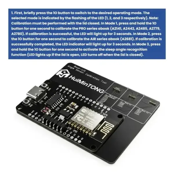 HuiMinTONG HMT-AP85 MacBook Angle Sensor Calibration Tool for MacBook Pro & Air