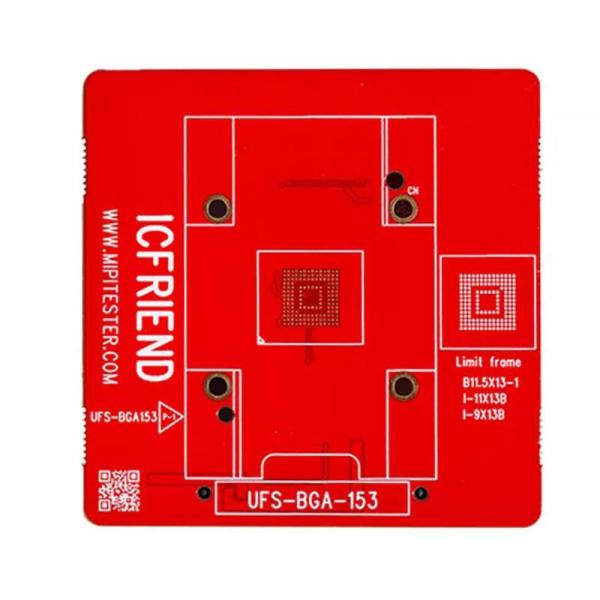 Icfriend UFS & eMMC Socket PCB – 297, 2-in-1, 5-in-1, 153 F64, 254 & 4-in-1 Models