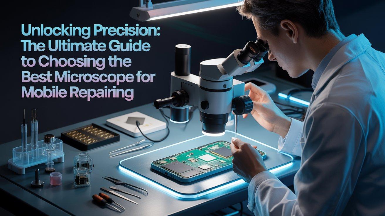 Microscope for Mobile Repairing