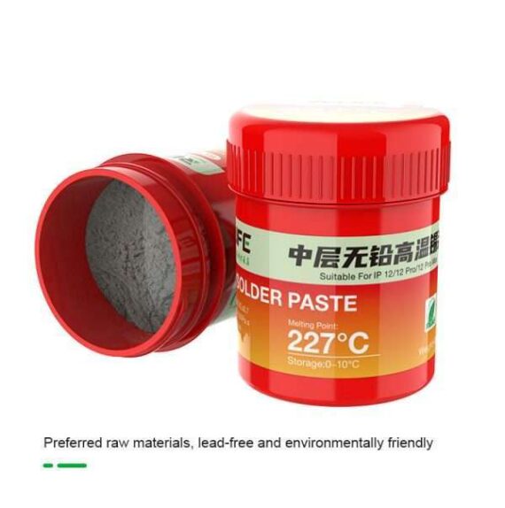 RELIFE RL-406 227℃ High Temperature Solder Paste - Image 2