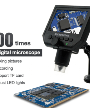 G600 Digital Portable 1-600X 3.6MP Microscope