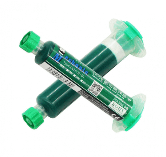 Mechanic 10ML GY-UVH900 Green UV Curable Solder Mask Paint For PCB Jumper Wire - Image 3