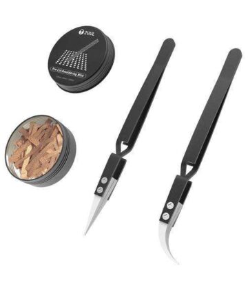 2UUL Pre-Cut Desoldering Wicks with Reversed Ceramic Tweezers