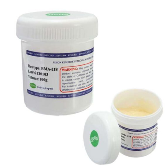 Kingbo 100g RMA-218 BGA Solder Flux Paste for SMT Reballing Repair - Image 3