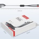 MEGA-IDEA DC Power Supply Cable for iPhone