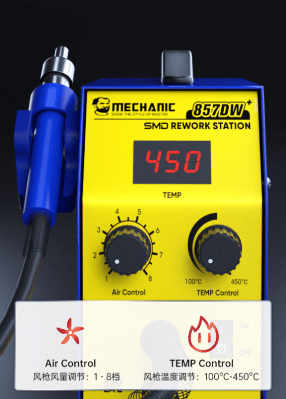 Mechanic 857dw+ Smd Rework Station - Image 2