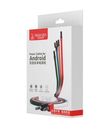MEGA-IDEA Mobile phone power Cable cord for Samsung IPHONE Huawei Xiaomi OPPO VIVO Meizu Boot Line Power Supply Testing Cable