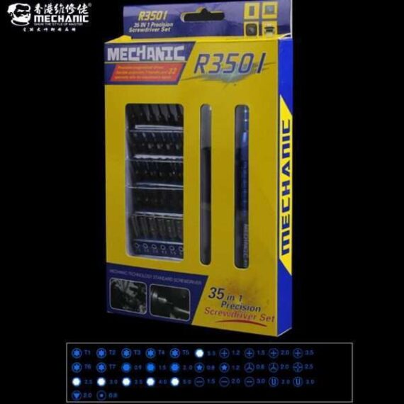 Mechanic R3501 35-In-1 Adjustable Screwdriver Kit