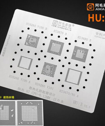 AMAOE HU3 BGA Reballing Stencil