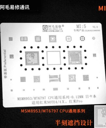 AMAOE Stencil XIAOMI MI-5