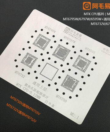 AMAOE MU1 BGA Reballing Stencil