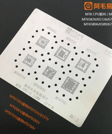 AMAOE MU2 BGA Reballing Stencil