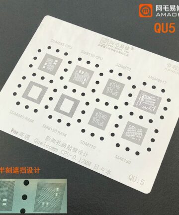 AMAOE QU5 BGA Reballing Stencil