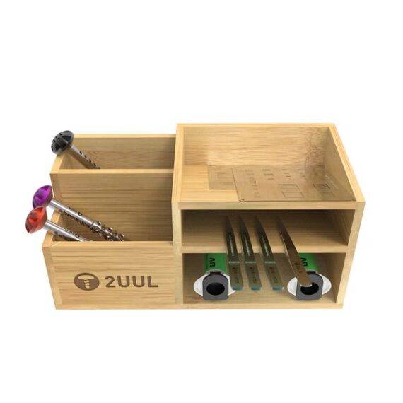 2UUL ST02 Bamboo Tool Storage Rack - Image 2