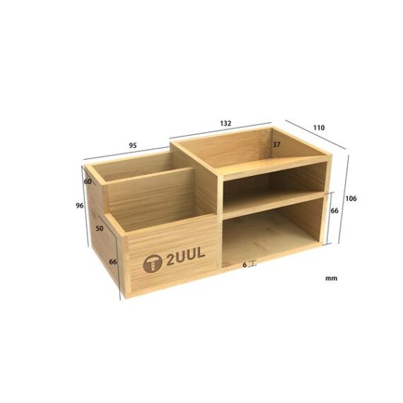 2UUL ST02 Bamboo Tool Storage Rack - Image 3