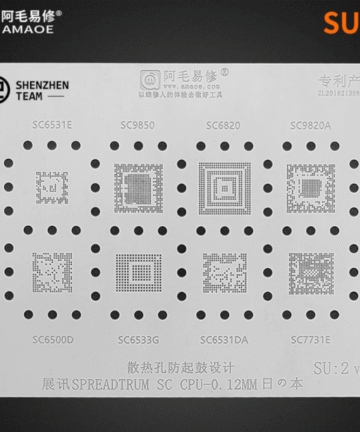 AMAOE SU2 BGA Reballing Stencil