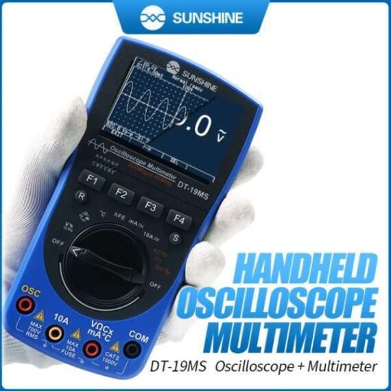 SUNSHINE DT-19MS 2 in 1 Handheld Oscilloscope Multimeter - Image 2