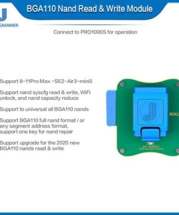 BGA110 Module Nand Read and Write for 8-11Pro Max-SE2-Air3-Mini5