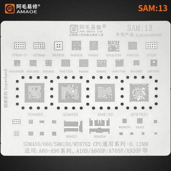 Amaoe Stencil Samsung SAM13