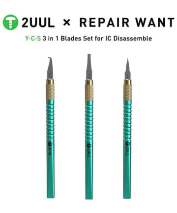 2UUL Repair Want DA12 YCS 3 in 1 Blades Set for IC Disassemble
