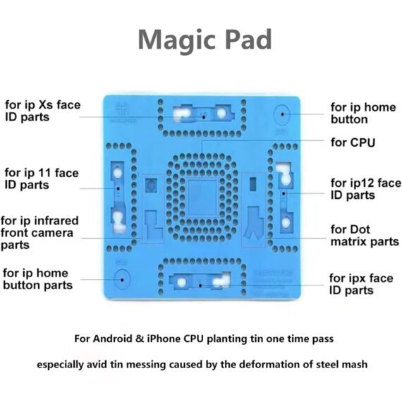 Magic Pad Multi-functional Positioning Presssure-reducing Protective Pad for BGA CPU IC Reballing - Image 2