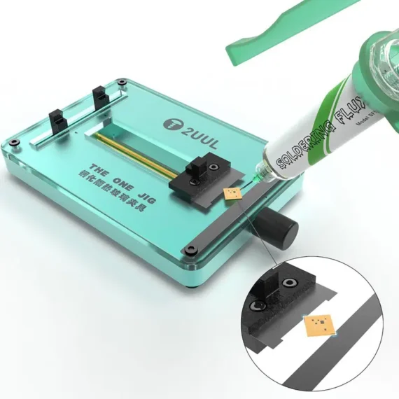 2UUL THE ONE JIG Tempered Insulated Glass Fixture for Mobile Phone Motherboard IC Repair