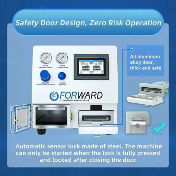 FORWARD QA-1Max OCA Vacuum Laminator Machine – Autoclave Bubble Remover - Image 2